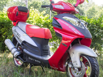 Corrado Fiber 150 - линзы/красный