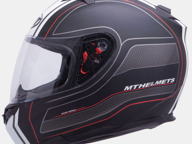 MT Helmets Blade SV RACELINE matt-black-white-red