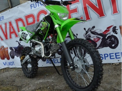 Monster 125cc enduro зеленый