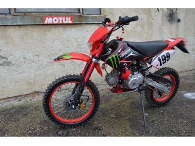 Monster 125cc enduro красный