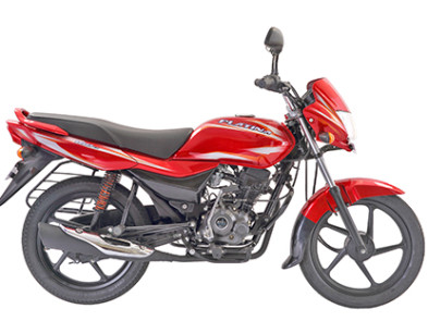Bajaj platina 100 ES - красный