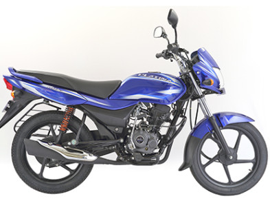 Bajaj platina 100 ES - синий