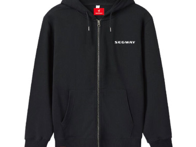Толстовка SEGWAY Black zipper hoodie L