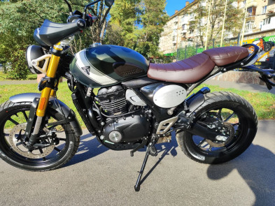 Мотоцикл TRIUMPH SCRAMBLER 400 2024 рік (1324км)