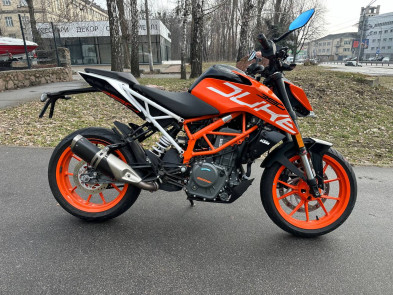 Мотоцикл KTM 390 DUKE 2017 рік, б/у (4250 км)