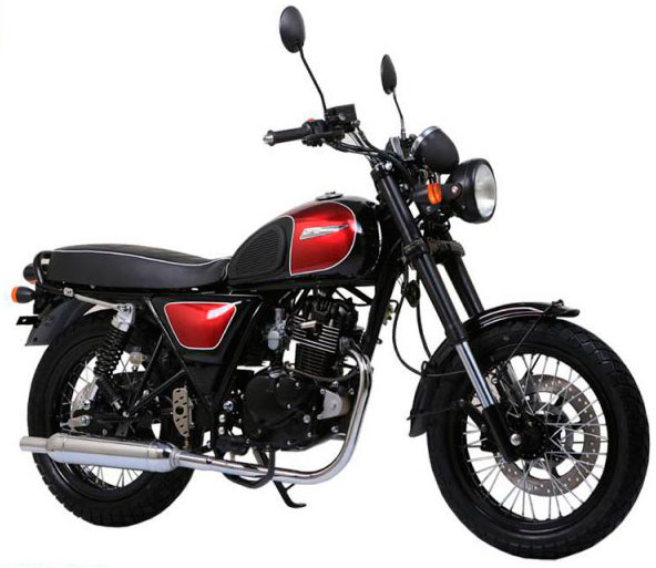 SkyMoto MORGAN 200 - красно-черный