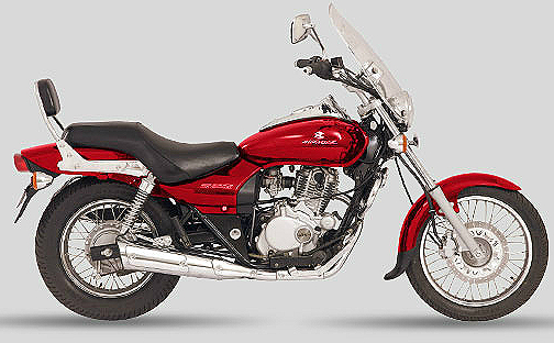 Bajaj Avenger 220 Cruise - красный