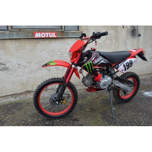 Monster 125cc enduro красный