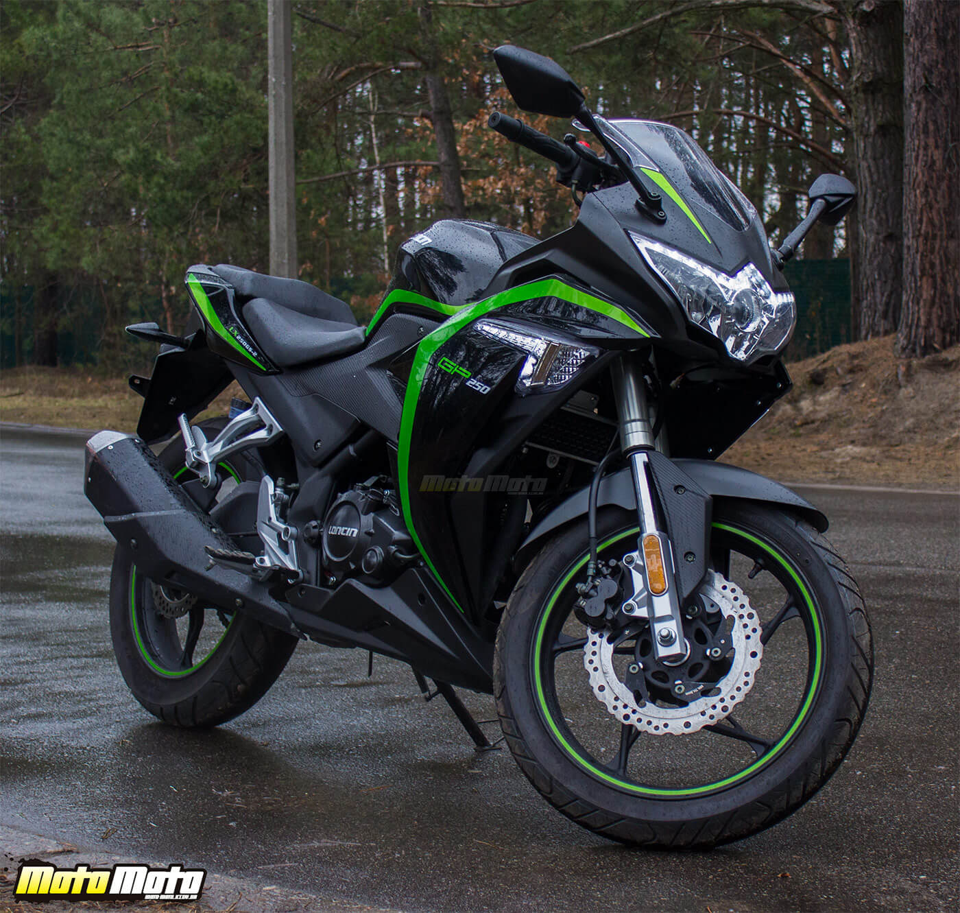 Loncin GP250 LX250GS-2 - черный