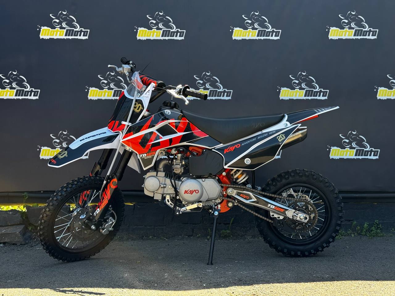 Пітбайк KAYO TD125 kick start