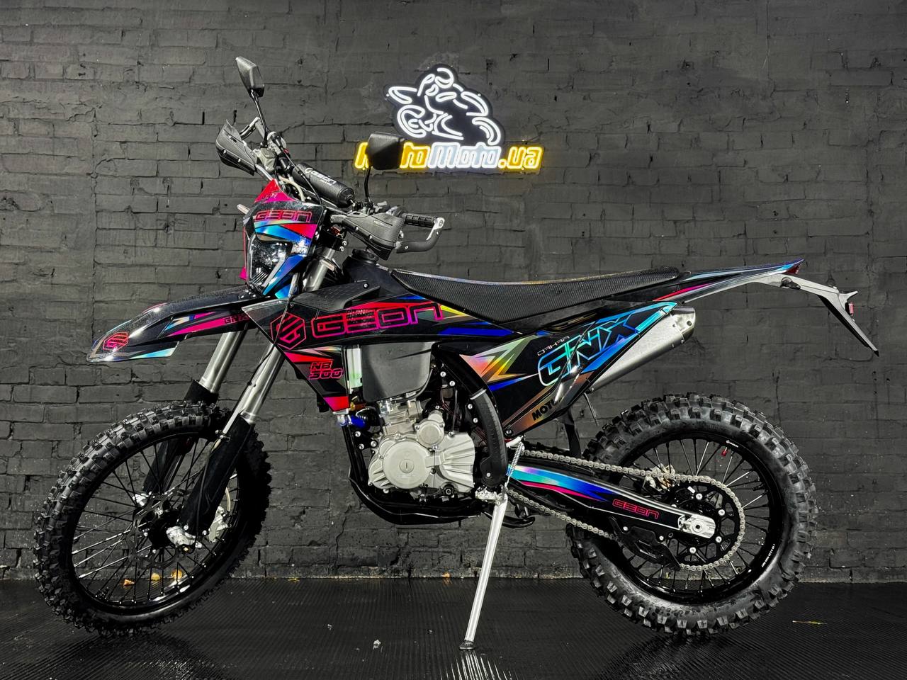 Мотоцикл GEON DAKAR GNX 300 NB K23 Carb (21/18) МКПП 5 (двиг. ZS174MN)