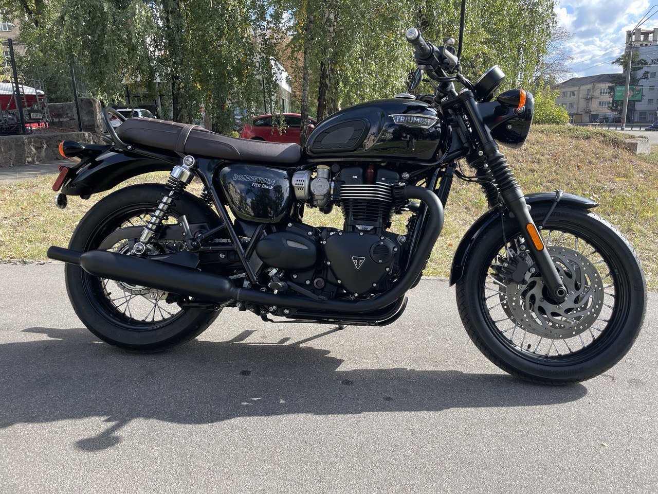 Мотоцикл TRIUMPH BONNEVILLE T 120 2017 год, б/у (19 000 км)