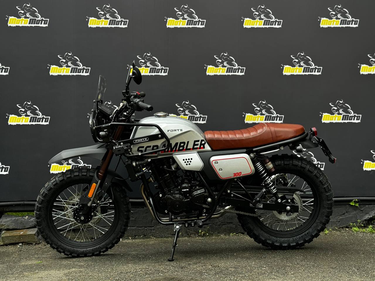 Мотоцикл FORTE SCRAMBLER FT300-F6P
