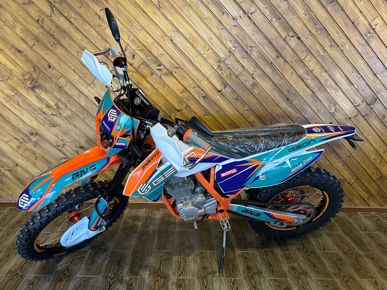 Мотоцикл GEON DAKAR GNS 250 2T, 2 stroke, Carb (21/18) МКПП-6